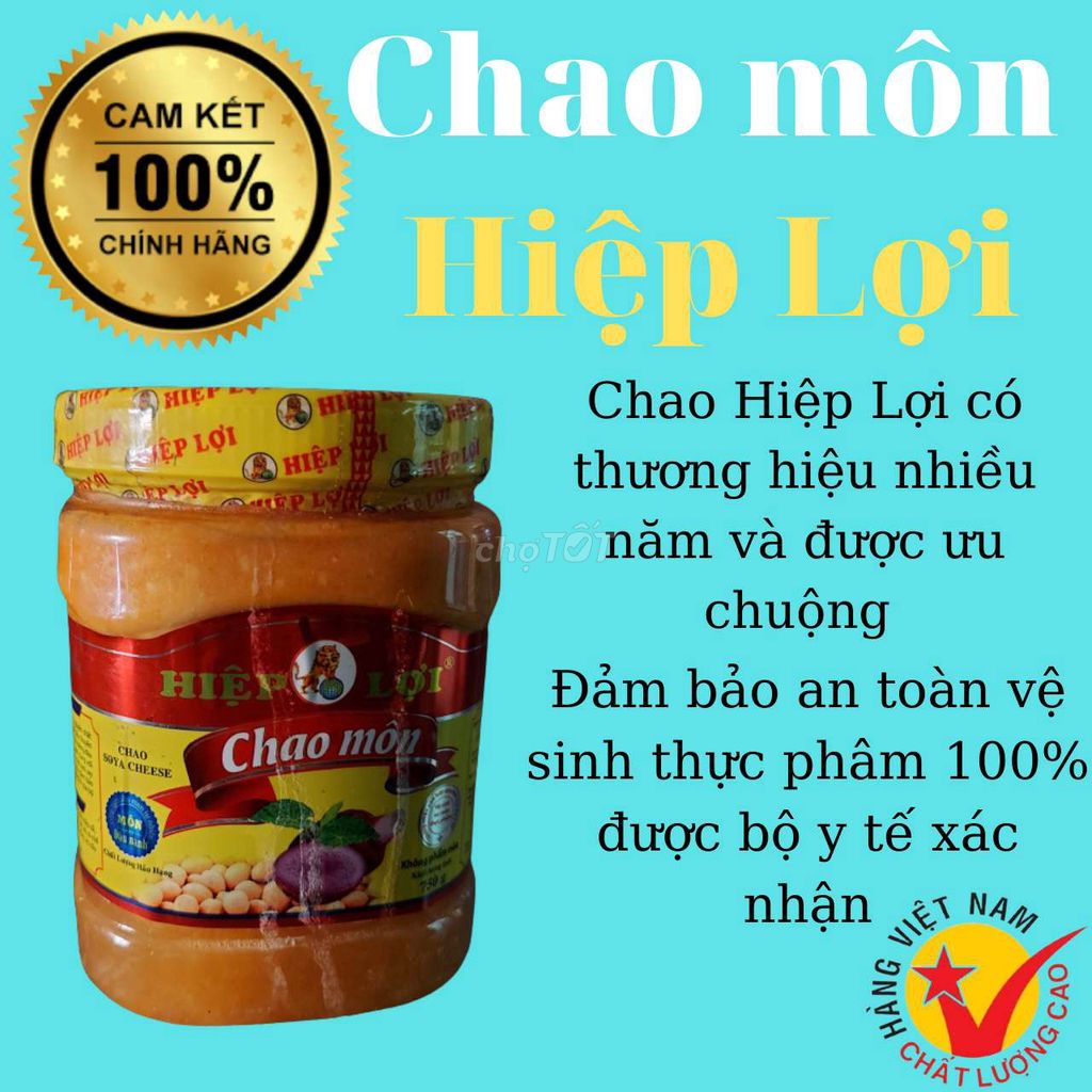 Chao Môn Hiệp Lợi hủ nhỏ 180g  Thùng 40 hủ